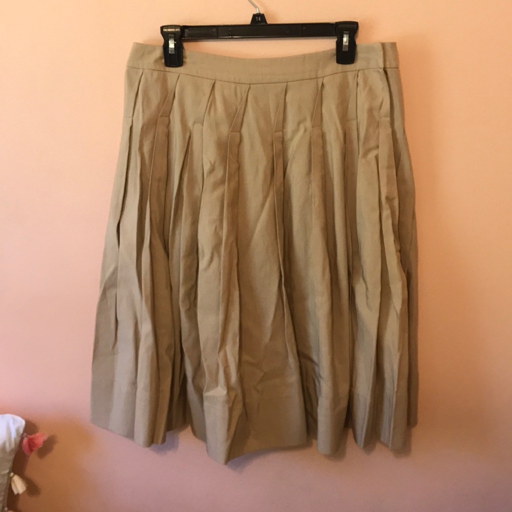 Talbots Pleated Skirt